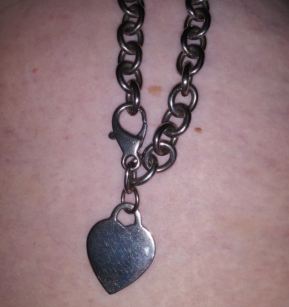 Silver link bracelet
